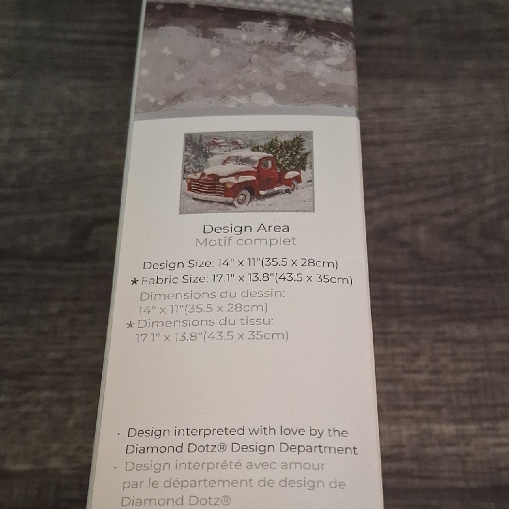 Christmas Red Truck Diamond Painting Kit - Picture 6 of 6
